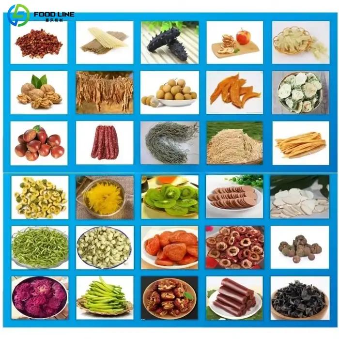 Four de séchage de légumes à gaz industriel