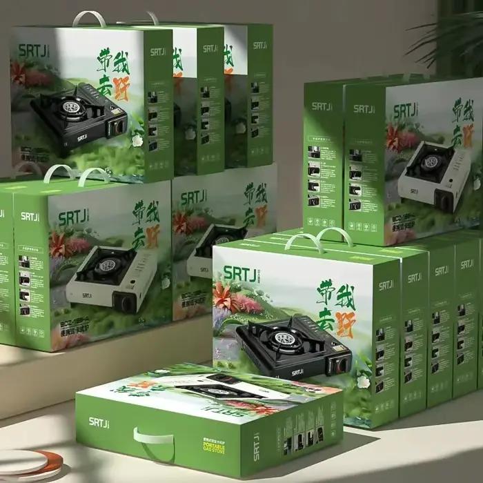 Réchaud à gaz butane portable pour extérieur