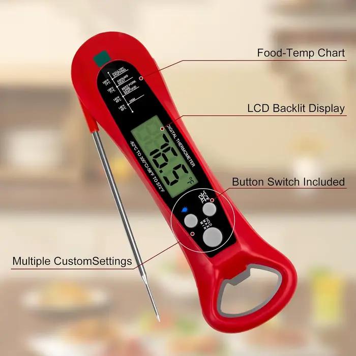 Thermomètre à viande à lecture instantanée pour la cuisson