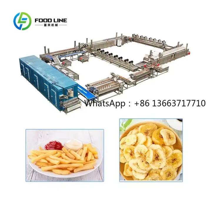 Machine de traitement des frites