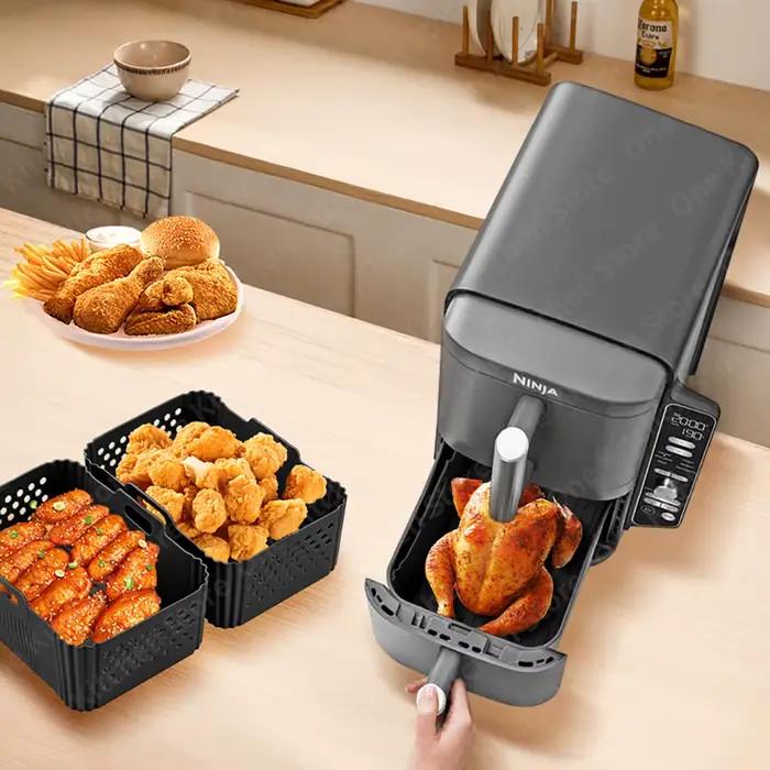 Moule en Silicone pour friteuse à Air chaud Ninja Double pile SL400 SL401