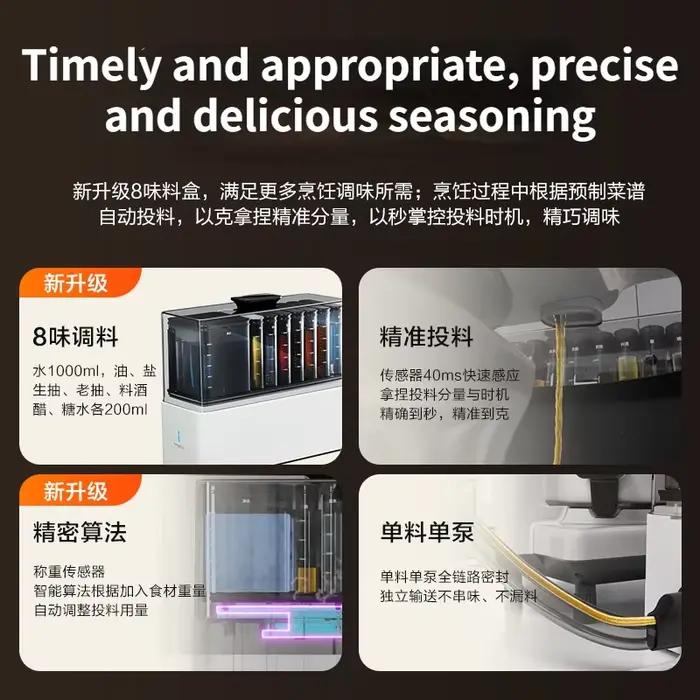 Robot de cuisine intelligent