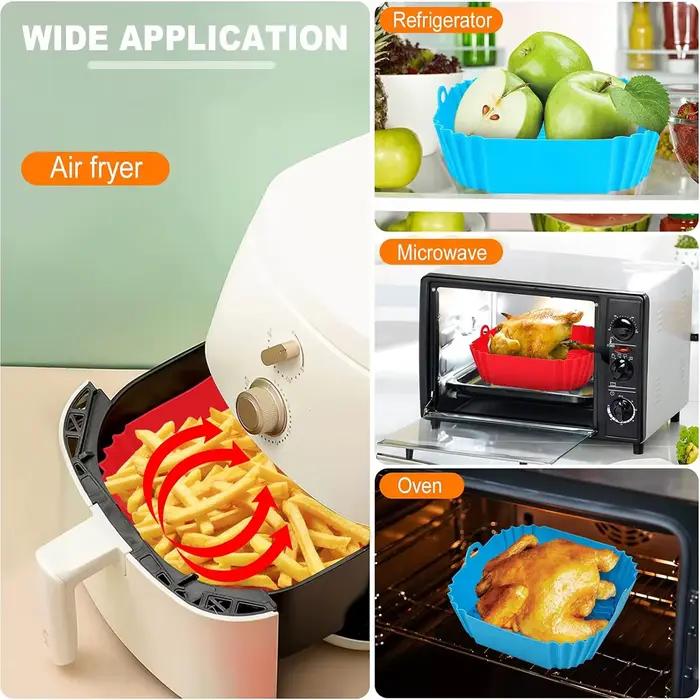 Pot de revêtement en Silicone pour friteuse à Air