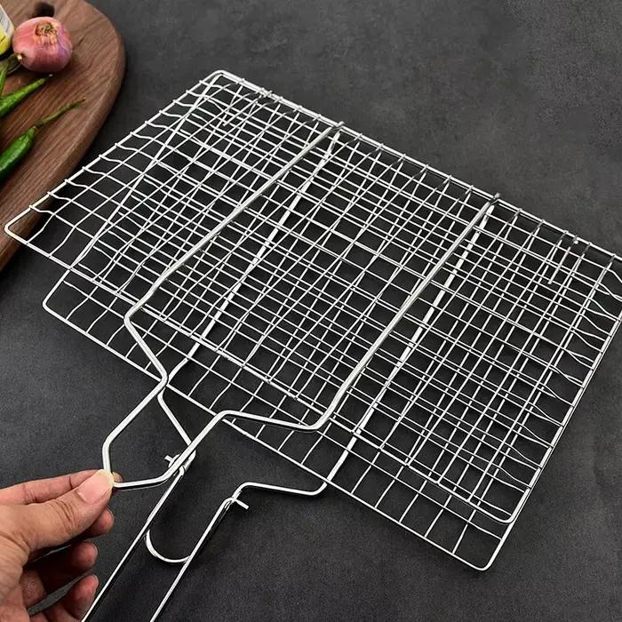 Panier de gril domestique antiadhésif