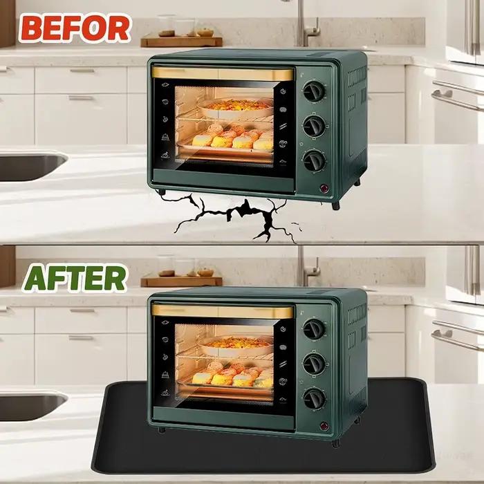 Tapis de protection résistant à la chaleur pour friteuse à air (40 x 60 cm)