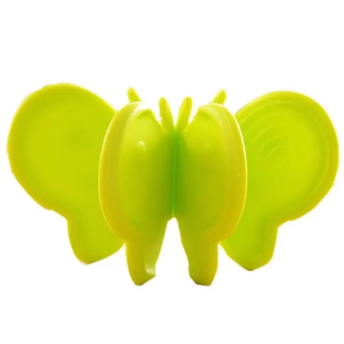 Gant de four en silicone papillon mignon