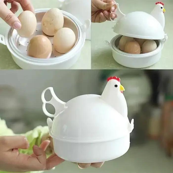 1 pièce, adorable cuiseur à œufs en forme de poulet