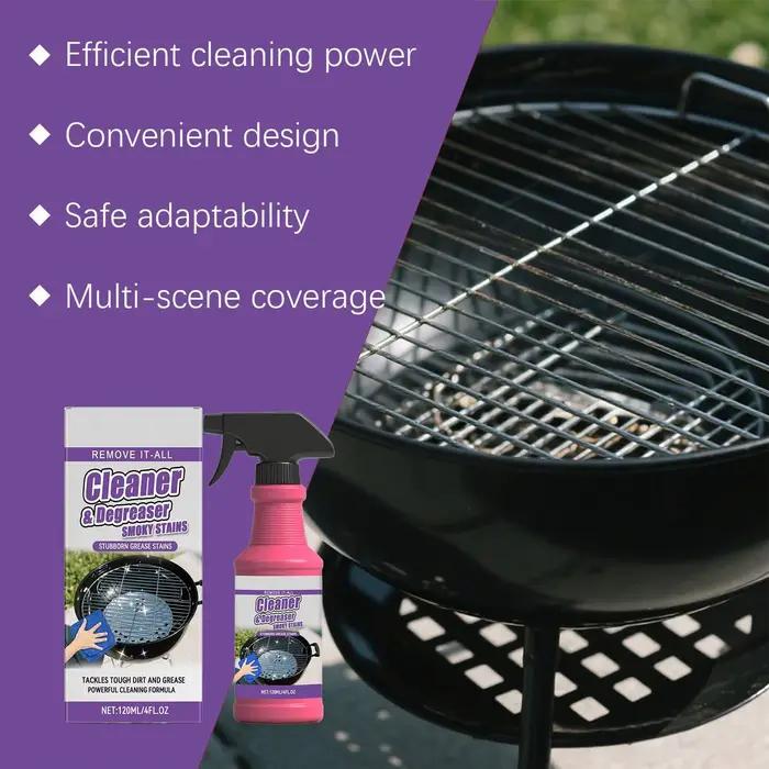 Dégraissant pour grilles de barbecue extérieures 120ml – Nettoyant puissant pour fours