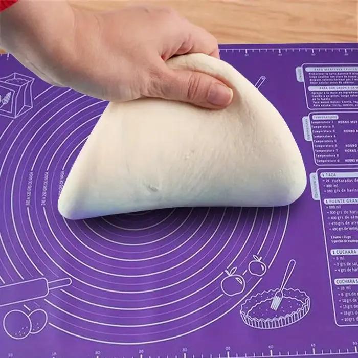 Tampon en Silicone tapis de cuisson feuille pétrissage pâte