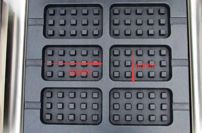 Gaufrier électrique multifonction robuste avec plaques interchangeables pour petits déjeuners familiaux et brunchs sociaux occasions spéciales