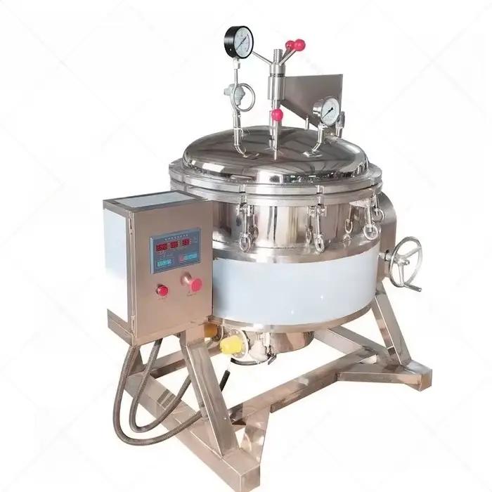 Marmite à bouillon grande capacité personnalisée, autocuiseur commercial entièrement automatique pour la cuisson des os