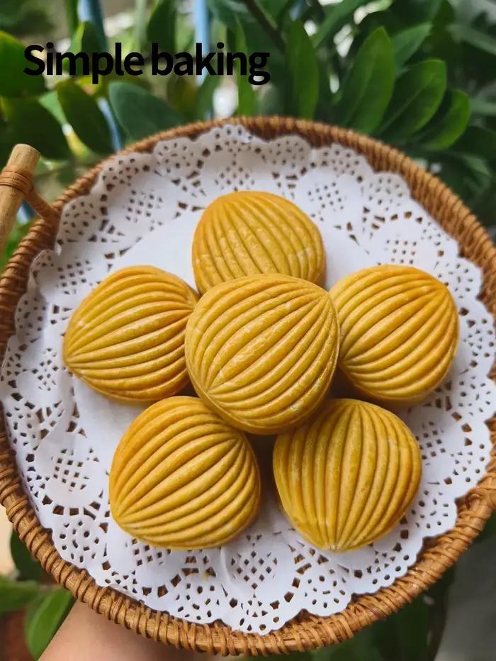 Moule à pâtisserie en forme d'amande pour gâteau aux haricots verts