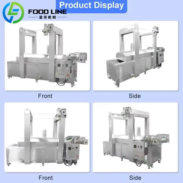 Friteuse Industrielle Électrique Automatique Continue pour Frites Longues